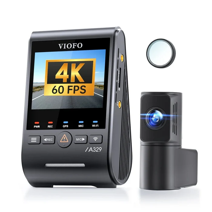 VIOFO A329S 2-Channel Kit with 4K 60FPS